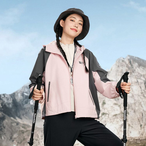 乔丹女梭织厚风衣2025年冬