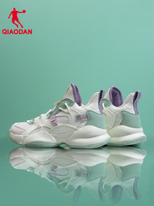 中国乔丹篮球鞋女鞋2024夏高帮女生运动鞋休闲老爹鞋实战专业球鞋