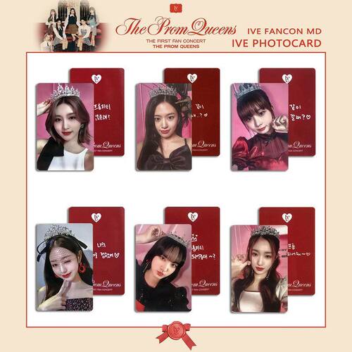 会场IVE组合ens  芙 FM皇冠Que限定入场ThePromFANCLUB 卡