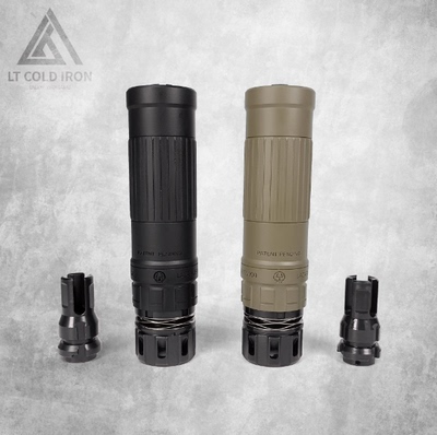 冷铁牌 拉撒路斯LAZARUS组合消音快拆陶瓷涂层 金属消音装饰模型