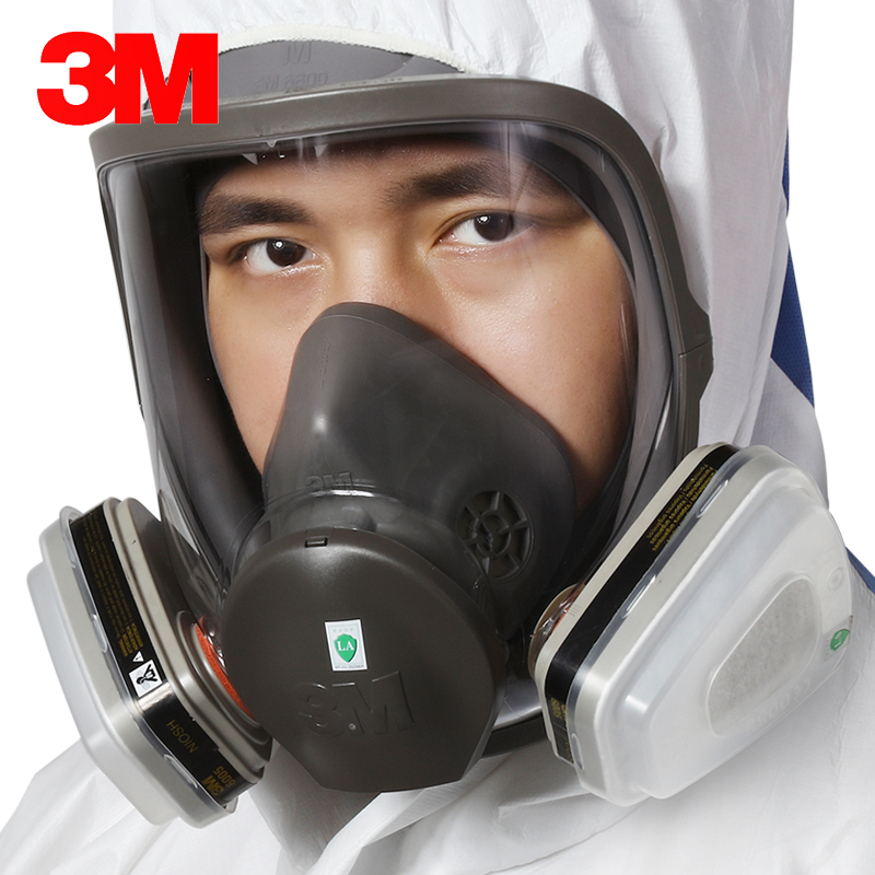 油漆防毒面具3M6800配6005