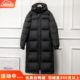 中戏羽绒服女超长款 男 艺考校服加厚宽松情侣装 过膝2025年冬季 新款