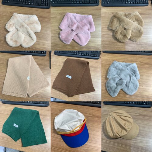 （已更新）2个包邮 清仓 男女童针织毛线围巾 棉麻围巾 毛绒围巾