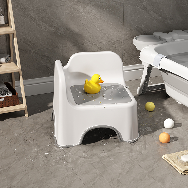 小凳子家用洗澡凳宝宝浴室凳加厚防滑卫生间小板凳客厅塑料矮凳子