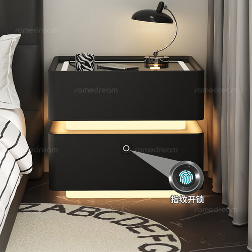 全网热销第一！智能实木床头柜
