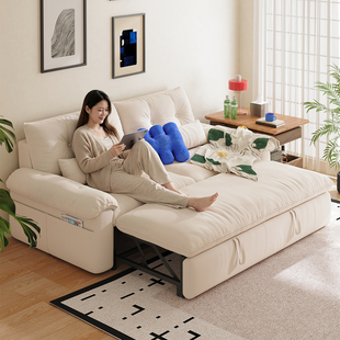 沙发床折叠两用一体2026新款客厅小户型单双人可长期睡伸缩沙发床