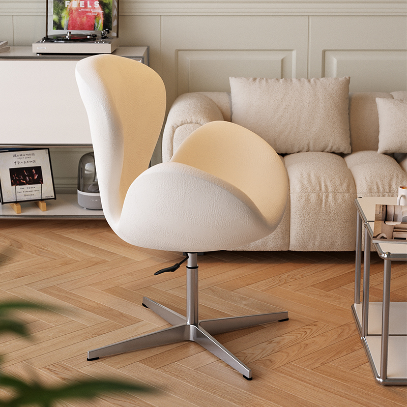 samedream梳妆凳天鹅椅人体工学