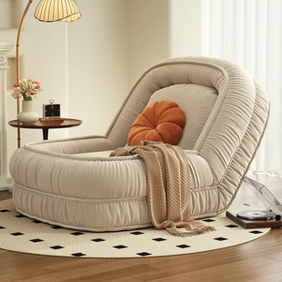 三梦大型人类狗窝懒人沙发可睡可躺榻榻米折叠卧室大沙发单人沙发