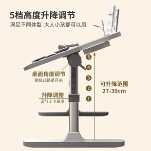 定制床上小桌子飘窗可升降折叠电脑桌宿舍学生懒人书桌家用儿童学