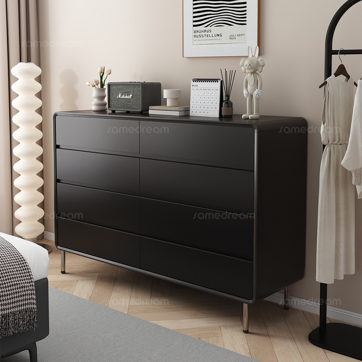 简约实木斗柜卧室床尾收纳柜置物柜储物柜客厅靠墙抽屉柜烤漆柜子,住宅家具,斗柜,淘宝优惠券,粉丝福利购,淘宝优惠卷