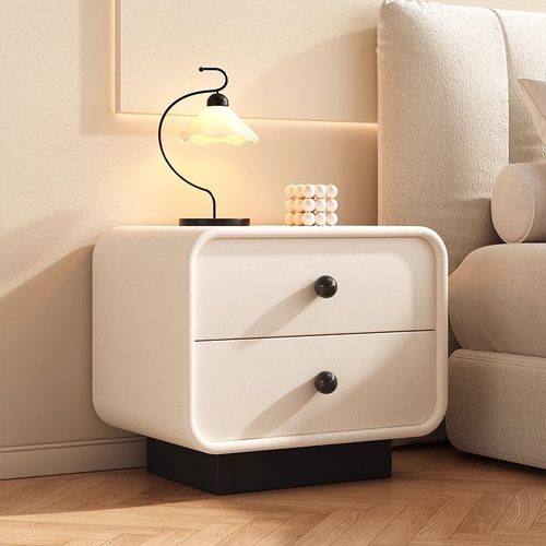 实木床头柜简约现代储物收纳柜