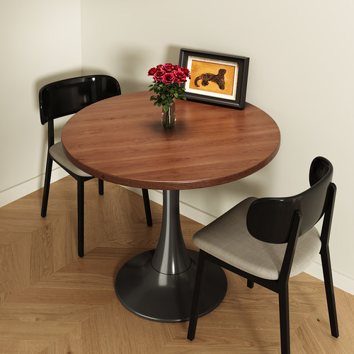 三梦圆桌洽谈桌咖啡奶茶店桌椅