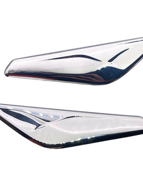 适用于宝马X3前X4叶子板F25电镀F26饰条X3亮条X4饰板装饰条镀铬条