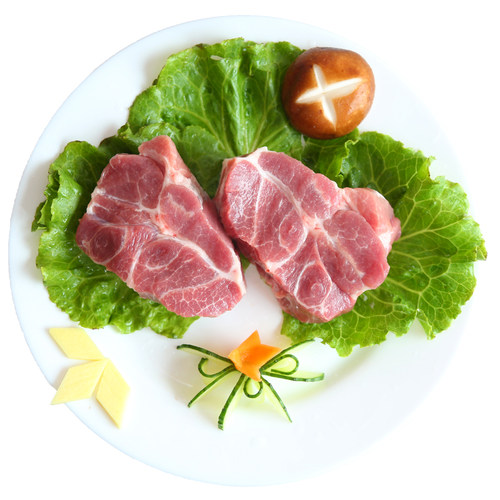 爱森冷鲜350克/盒梅花肉