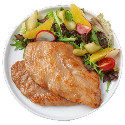 10片汉堡鸡块煎鸡排绝世