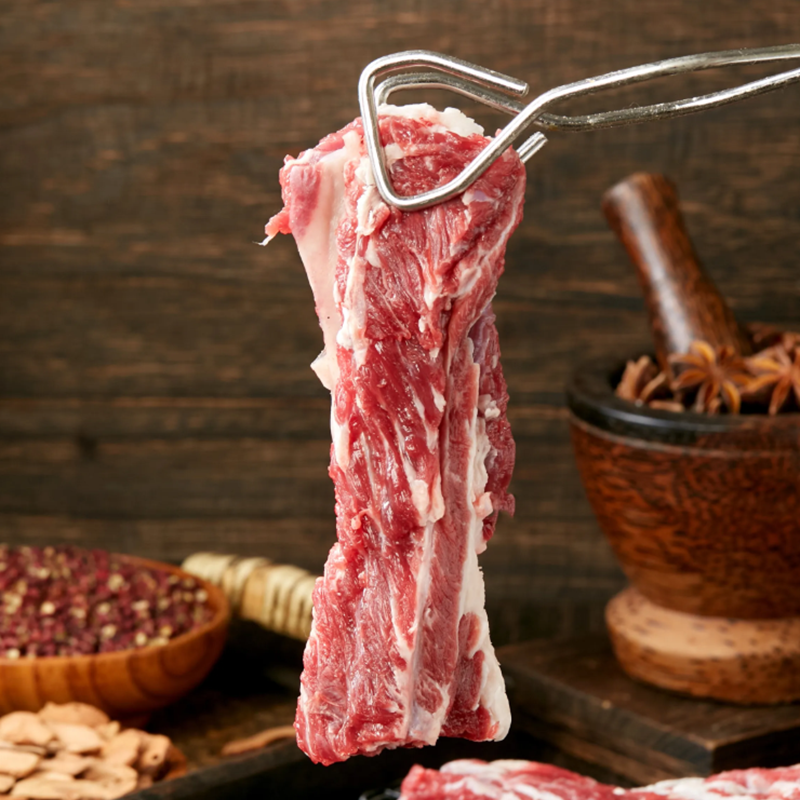 绝世澳洲和牛牛肋条原切纯肉肋条新鲜牛肉500g