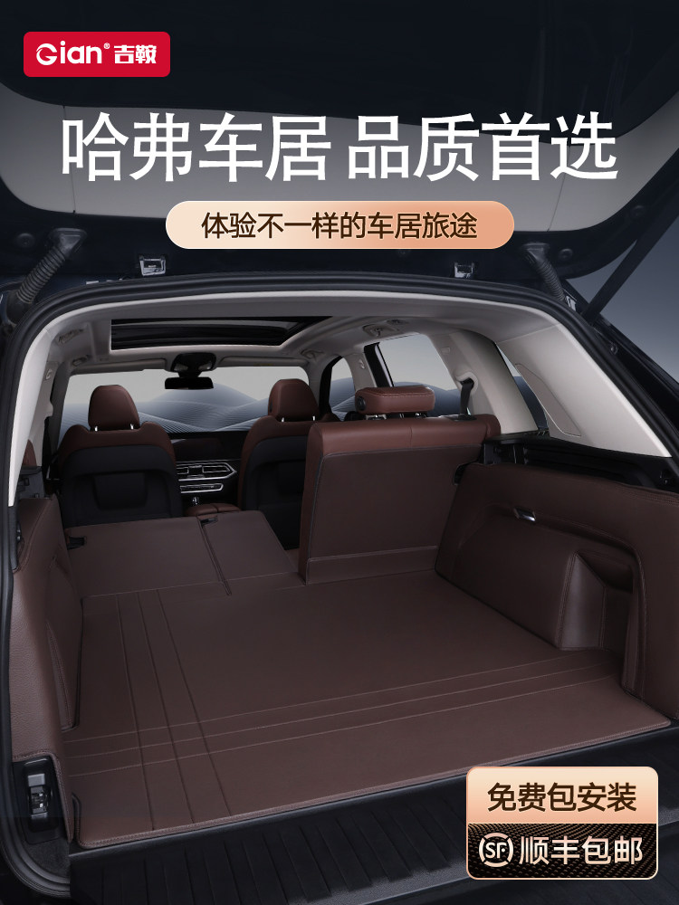 Haval H9 третьего поколения H6 второго поколения big dog Xiaolong MAX Raptor M6plus 2025 новый коврик для багажника багажного отделения Изображение 1