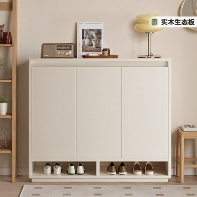 实木鞋柜家用门口入户门2025新款入门室内玄关柜收纳一体靠墙木制