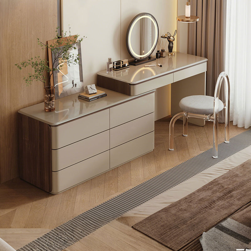 【环保烤漆】意式极简梳妆台斗柜