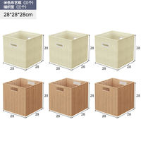 Solid wood bookshelf, floor-standing walnut wood color, freely combinable, living room cabinet, storage cabinet, household grid bookcase, storage cabinet thumbnail 3