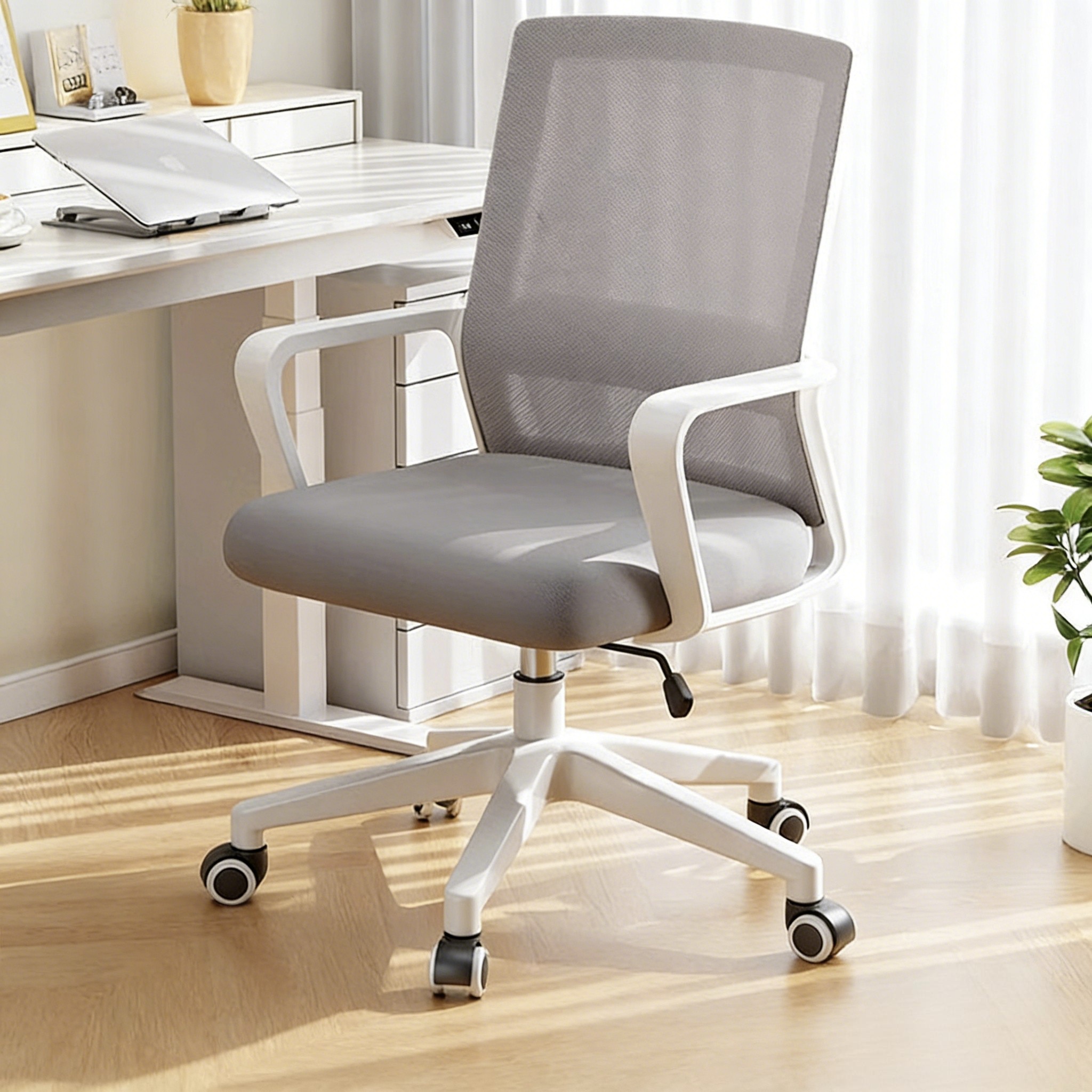 电脑椅办公椅家用舒服久坐会议职员椅宿舍椅子工位椅转椅靠背椅子