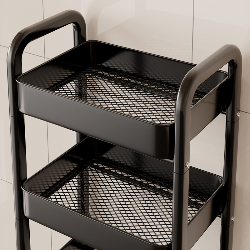 夹缝顺滑【强承重免安装】小推车