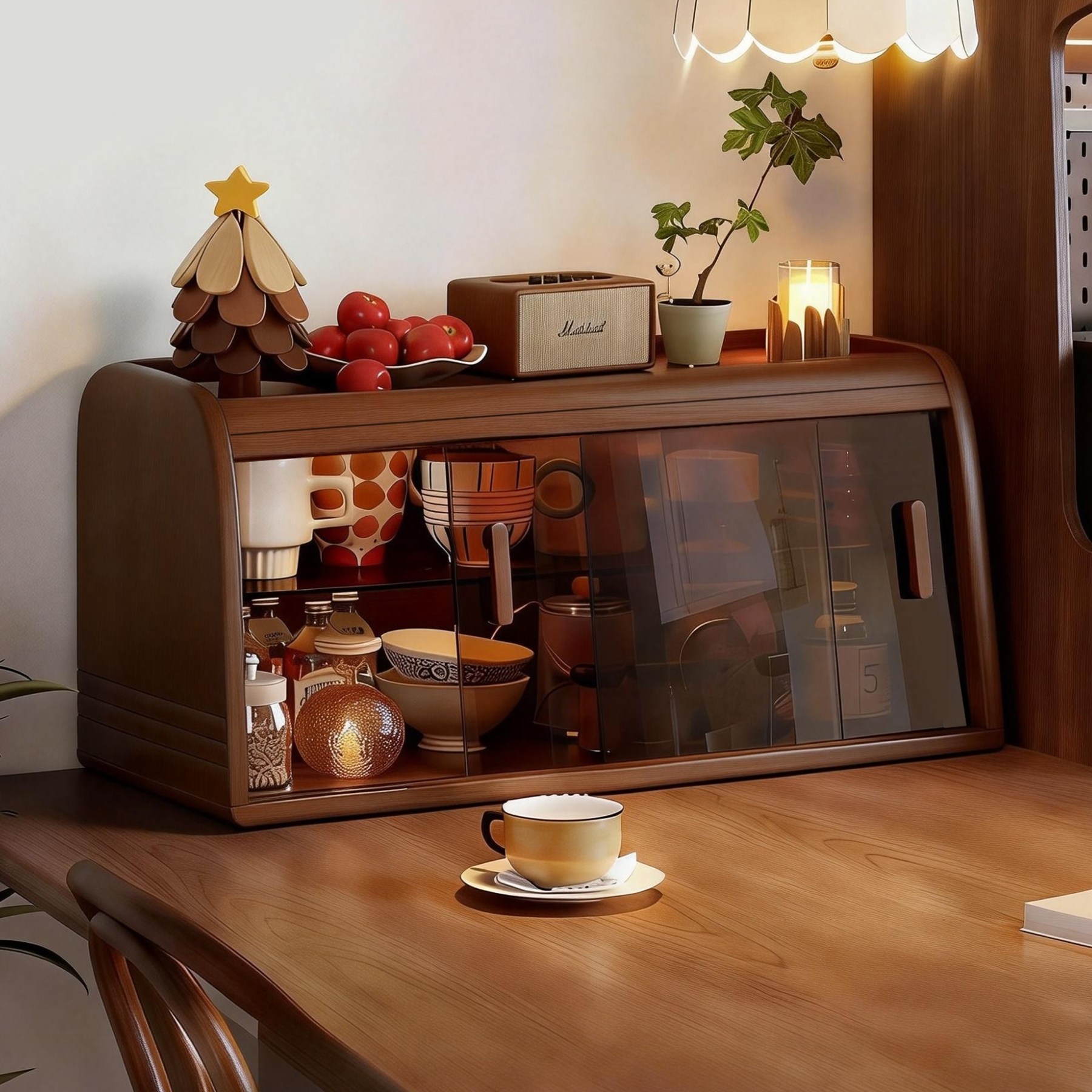 实木杯架桌面水杯茶杯茶具放置架咖啡杯餐桌杯子收纳餐边柜置物架,家庭/个人清洁工具,杯架,淘宝优惠券,粉丝福利购,淘宝优惠卷