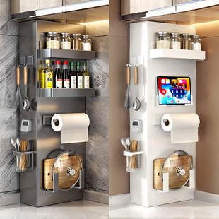 隐序燃气表箱遮挡箱热水器遮挡罩管道遮丑装饰挡板厨房包管置物架