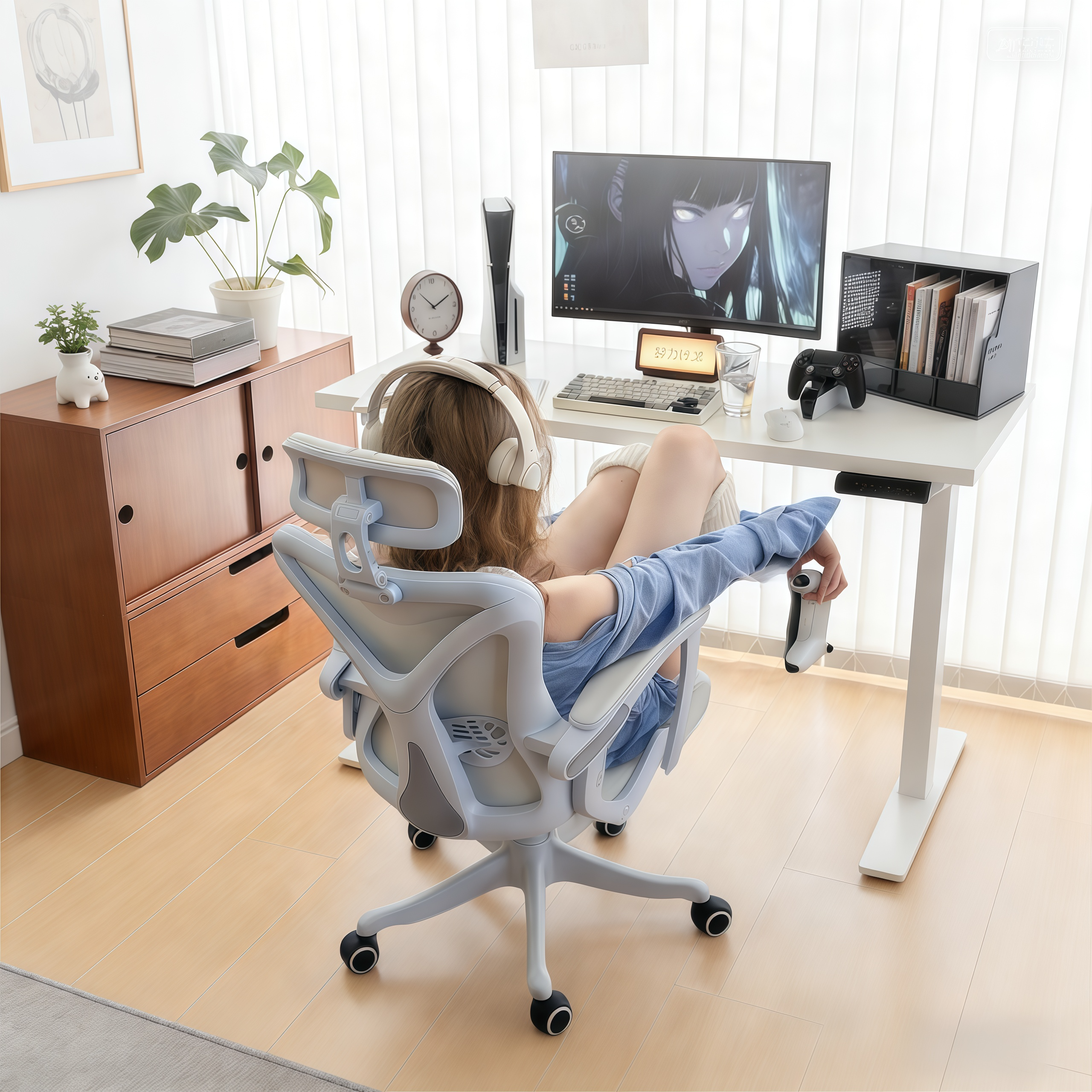 电竞椅可躺家用电脑椅舒适久坐办公椅女生宿舍学习椅子人体工学椅,住宅家具,电脑椅,淘宝优惠券,粉丝福利购,淘宝优惠卷