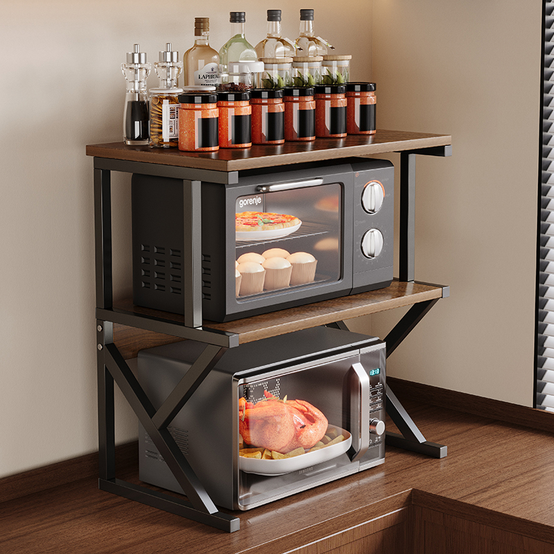 【强承重】多层台面微波炉置物架