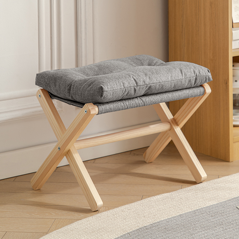 打工人的救星！灰色可折叠脚踏