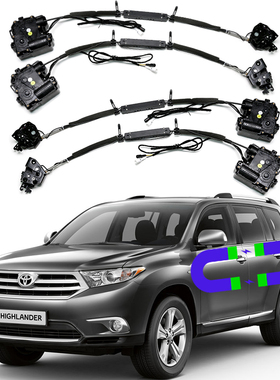 适用丰田汉兰达电吸门Highlander Harrier软关闭门软吸合电吸门