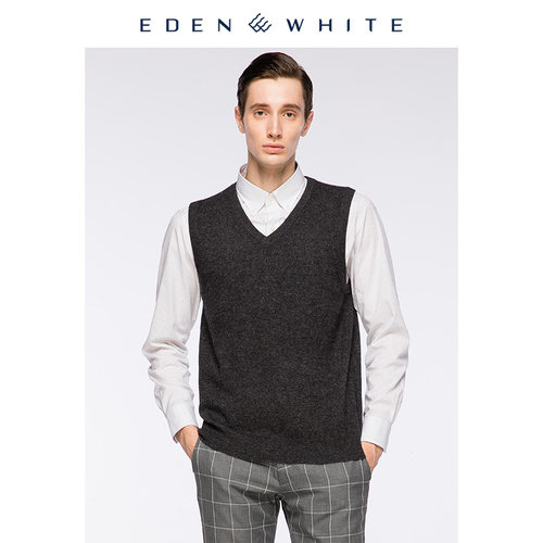 圣雪绒100%基本款多色针织背心