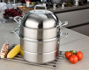 2025款香港入室方神食品医用级不锈钢304/316蒸锅，实体店同款。