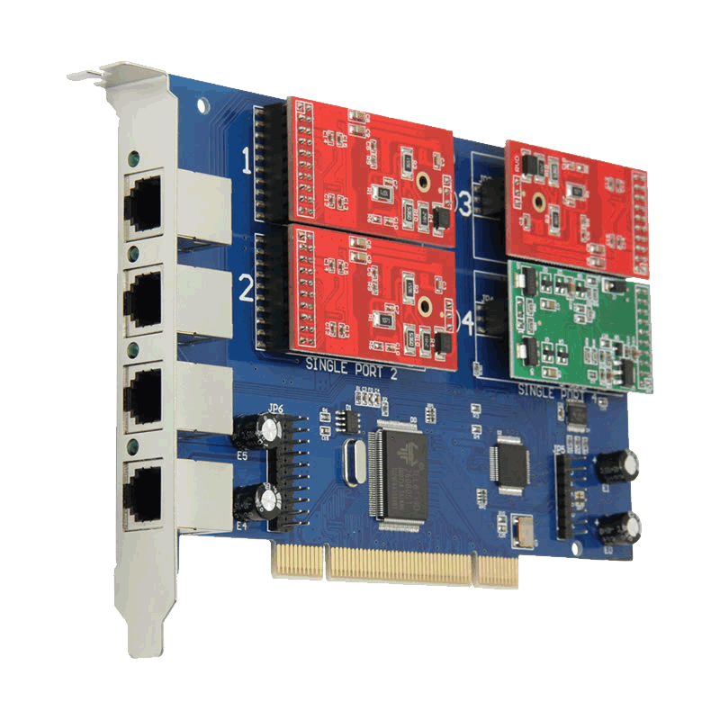 深简TDM410P语音卡3FXO+1FXS模拟卡Asterisk软件和FreePBX配置外线电话dahdi驱动zaptel交换机Rocky操作系统