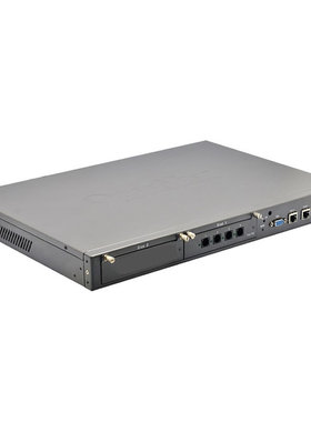 深简捷IPX定制19寸标准机架式1U规格IPPBX电话交换机Linux开源平台 不含FXO接口卡E1数字中继