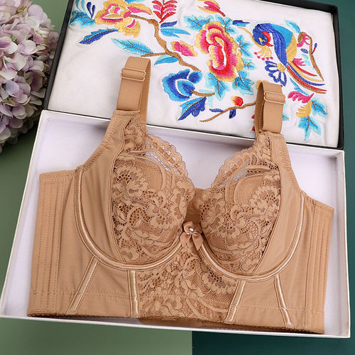 调整型收副乳性感薄款文胸罩内衣
