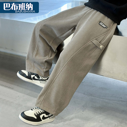 儿童裤子2025新款秋冬