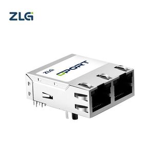 DPort ZLG致远电子 以太网模块 集成式 ECT EtherCAT从站开发模块