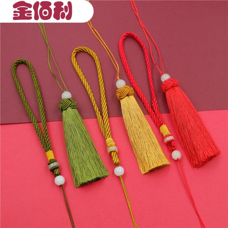 DIY饰品配件中国结流苏穗子组合手把绳汽车挂件吊穗穗子古风吊坠_虎窝淘