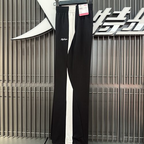特步运动长裤男女撞色2026夏季新款百搭舒适透气休闲974228630325