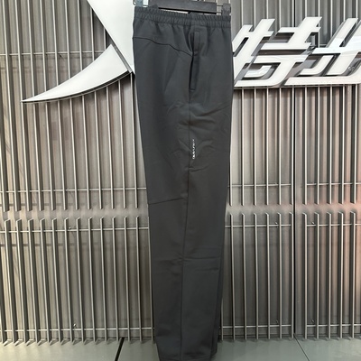特步运动长裤男2026春季新款透气直筒休闲裤百搭运动974129980102