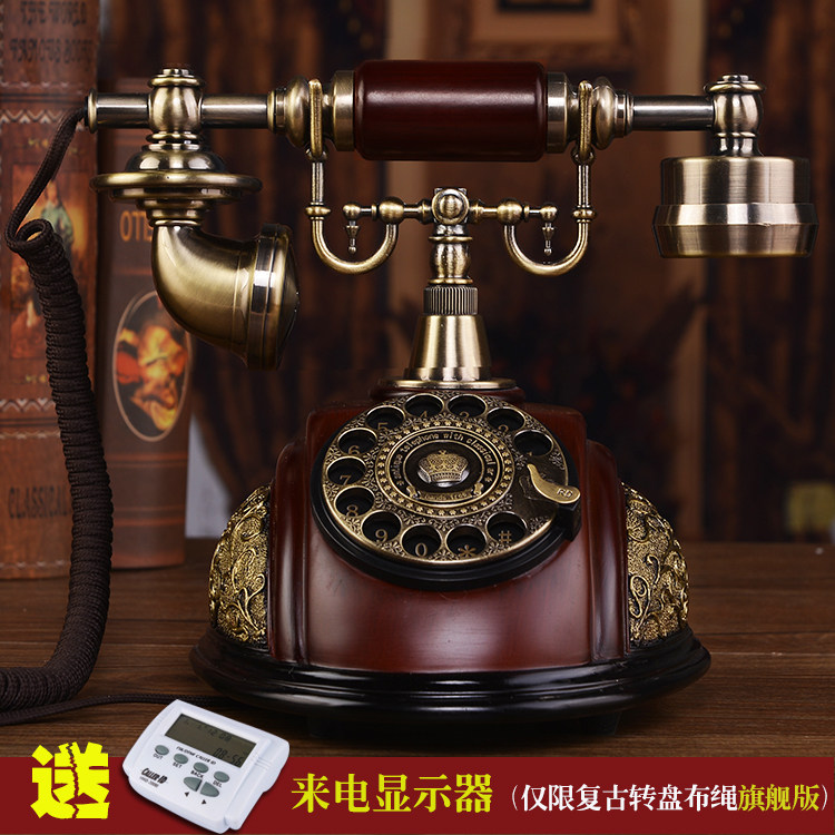 American style fashion originality telephone Landline European style To fake something antique Retro turntable household fixed Telephone wireless Insert cardin the Electrical life , Telephone(Corded/Cordless/Network)  category - from Buy2taobao.com to provide professional Taobao agent buy service
