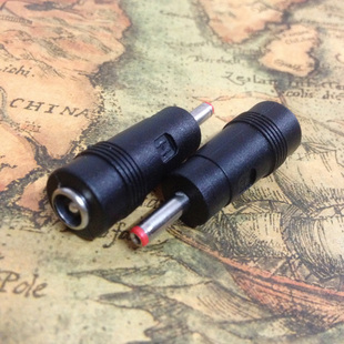 DC转换头 笔记本电脑电源插头适配器转接头 5.5X2.1转3.5X1.35mm