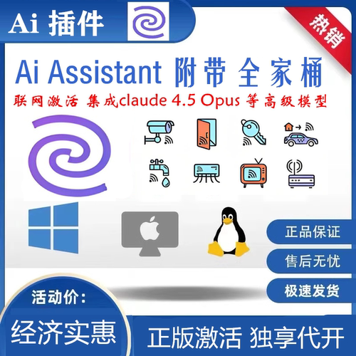 代开通AiAssistant插件