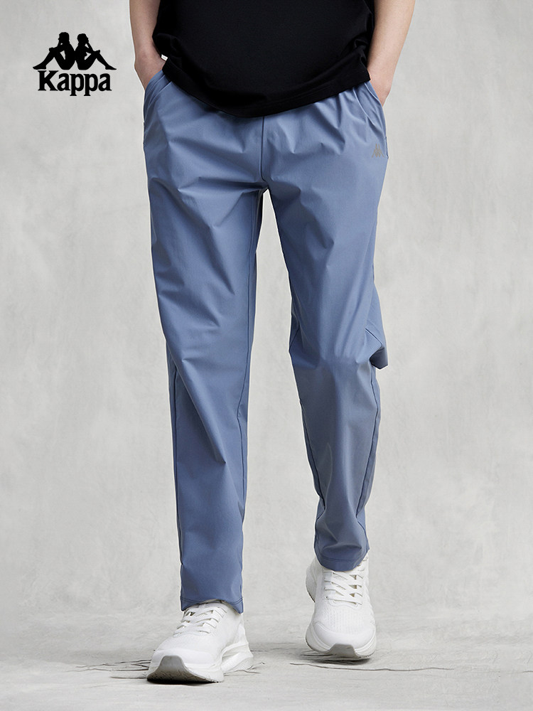 kappa卡帕裤子男24夏季上新户外运动防晒休闲裤轻薄透气弹力裤