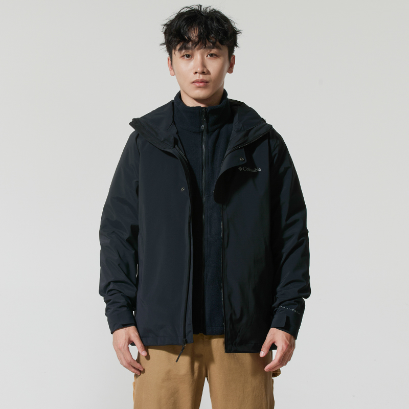 哥伦比亚秋冬三合一外套男