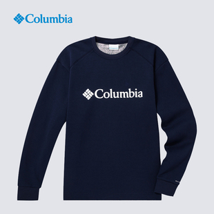 男子热能保暖圆领长袖 Columbia哥伦比亚户外23秋冬新品 卫衣AE8892