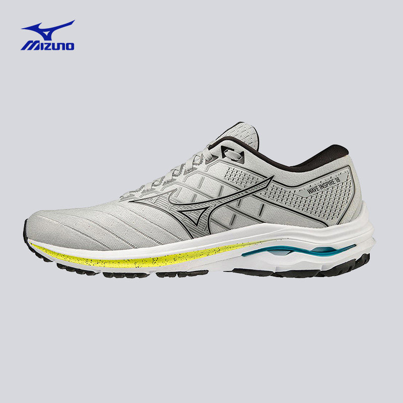 Mizuno美津浓男慢跑透气缓震耐磨跑步鞋WAVE INSPIRE18 J1GC2244