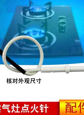 美的天然气JZR-Q125B/Q125B(7R)灶具带线点火针Q125/JZR-Q889(5R)